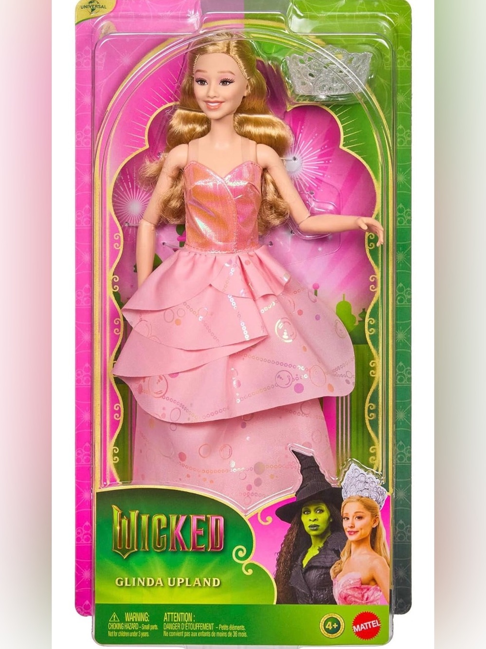 Mattel Glinda Upland Pink Fashion Doll - Pink and Gold